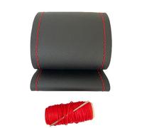 1neiSmartech Coprivolante Per Auto Universale in Simlpelle da Cucire con Ago e Filo Rosso Diametro Volante 37 38 cm