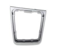 1neiSmartech Cornice Esterna Lucida Argento per Cuffia Leva Cambio Compatibile con Volkswagen Golf 7 GTI GTD MK7 2012-2017, Telaio per Cambio Manuale, Compatibile con OEM 5G1711113