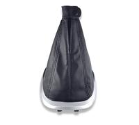 1neiSmartech Cuffia per Leva Cambio Compatibile con Fiat 500L 2012-2017 con Cornice Argento e Ghiera di Ritenzione, Compatibile Solo con Codici OEM 735547556 e 735547557