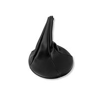 1neiSmartech Cuffia Sacca in Pelle Pu Nera Completa di Ghiera di Ritenzione per Leva Cambio Compatibile con Fiat Panda 2003-2012 Fiat 500 500C 2007-2013 Oem 71775051 (colore nero)