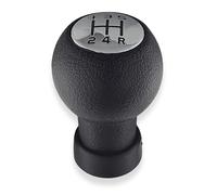 1neiSmartech Pomello 5 Marce Compatibile con Suzuki Swift 2005-2010, SX4 2007-2013, Alto 2009-2014 per Leva Cambio Forma D, con Placca Lucida e Numeri Neri