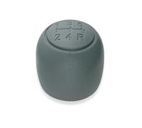 1neiSmartech Pomello Leva Cambio 5 Marce Compatibile con Fiat Idea 2003-2008, OEM 735365505, Colore Grigio con Numeri Incisi, Retromarcia in Basso a Destra