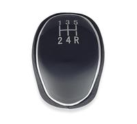 1neiSmartech Pomello Leva Cambio 5 Marce Compatibile con Ford Focus 2007-2018, Ford C-MAX 2007-2010, Colore Nero, con Filettatura, Compatibile con OEM 1798600