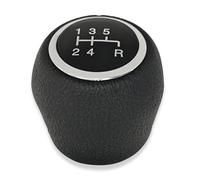 1neiSmartech Pomello Leva Cambio 5 Marce con Retromarcia Compatibile con Fiat Grande Punto (2005-2013), Rivestimento in Similpelle, Compatibile con Codici OEM 55344881, 55349796