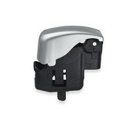 1neiSmartech Pulsante per Pomello Cambio Automatico Compatibile con Renault Koleos 2017-2020, Kadjar 2015-2022, Megane 4, Talisman, Argento Satinato, Verifica Compatibilità OEM