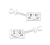 1neiSmartech Set 2 Clip Riparazione Regolatore Alzacristalli Finestra Porta Anteriore Destra e Sinistra Compatibile Con Alfa Romeo 147 2000-2010 Ricambio Aftermarket per Finestrino