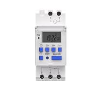 1NO 1NC Su Guida Din Monofase Settimanale 7 Giorni Programmabile Digitale TIME SWITCH Relè Timer AC 220V 230V 12V 24V 48V 16A(220V AC)