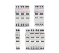 1P 2P 3P 4P 40A 63A MTS Dual Power Manual Transfer Interlock Circuit Breaker Din Rail Isolating Discounnecting Switch RRBXXUYN(3p,40A)