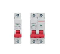 1P 2P B Curves MCB B16A/B32A Din Rail Breaking Capacity 1-2 Poles Miniature Circuit Breaker MQXFCZUX(2P,B16A)