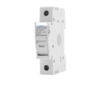 1P 2P DC Fuse Holder 10 * 38mm High Voltage Solar PV 1100V TOPV-30 Base Photovoltaic System Protection Protector gpV MQXFCZUX(1P Without LED)