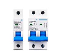 1P 2P DC MCB 6KA 500V Circuit Breaker 3A 6A 10A 16A 20A 25A 32A 40A 50A 63A Y connection AUOQKQUT(B,10A)