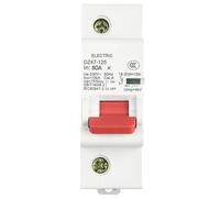 1P Dc MCB 600V 125A 100A 80A Circuito Interruttore for Pv-System Batteria Main