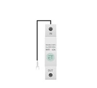 1P Din Rail Smart Meter Power Consumption kWh Meter Circuit Breaker Switch Relay Voltmeter for Smart Home BIANMTSW