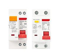1P + N 230V DZ30L DZ40LE EPNL DPNL 6-63A Interruttore automatico di corrente residua con protezione da dispersione di corrente eccessiva e breve RCBO MCB(25A)
