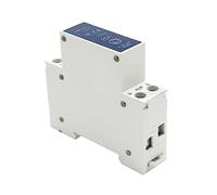 1P + N WiFi Smart Circuit Breaker Voltage Energy Power KWh Meter Interruttore Relè Tempo Controllo Vocale Remoto Tramite L'app Tuya Life Monitoraggio Accurato Energia(16A)