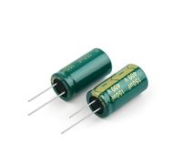 1Pack Aluminum Electrolytic Capacitor Low Capacitors 6.3V 10V 16V 25V 35V 50V 63V 100V 400V 450V Assorted Capacitors DIY AUOQKQUT(25V47UF 1000Pcs)