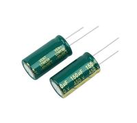 1Pack Aluminum Electrolytic Capacitor Low Capacitors 6.3V 10V 16V 25V 35V 50V 63V 100V 400V 450V Assorted Capacitors DIY AUOQKQUT(63V330UF 200Pcs)