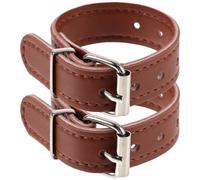 1paio Cinghia Pelle Regolabile Per Cestino Bici Ragazzo Ragazza Cinghia Stabile Per Manubrio Accessorio Pratico Per Bicicletta E Scooter Facile Da Installare Materiale Resistente E Duraturo