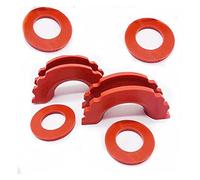 1PAIR / 2PCS Proteggi il coperchio 4pcs anello for 3/4 "e 5/8" Digitare cavillo di tipo U, for corda traino dell'argano ATV UTV. Sling bordo del rimorchio Per garage