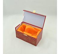 1Pair 50mm Natural Jade Baoding Ball Fitness Handball Quartz Sphere Relaxation Hand Wrist Exercise Massage Therapy Healing Stone,Only Box