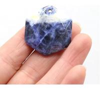 1Pair 50mm Natural Jade Baoding Ball Fitness Pallamano Quarzo Sfera Relax Mano Polso Esercizio Terapia di Massaggio Pietra raccolta domiciliare(Color:Sodalite-01,Size:30x30mm)