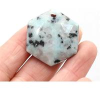 1Pair 50mm Natural Jade Baoding Ball Fitness Pallamano Quarzo Sfera Relax Mano Polso Esercizio Terapia di Massaggio Pietra decorazione della stanza (Color : Tianshan Blue New Fl, Size : 30x30mm)