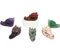 1Pair 50mm Natural Jade Baoding Ball Fitness Pallamano Quarzo Sfera Relax Mano Polso Esercizio Terapia di Massaggio Pietra Collezioni di casa (Color : Random, Size : One Size)