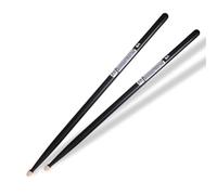 1Pair 5A Bacchette per batteria Confortevole Impugnatura Della Mano Bacchette Antiscivolo Leggero In Legno Di Noce Per Batterista Principiante Bacchette per Bacchette Insegnamento Musica Bacchette