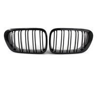 1Pair Auto Rene Anteriore Paraurti Griglia Griglia Kit Per BMW Per Serie 3 E46 1999-2003 E Per M3 Coupe/Cabrio 2001-2006 Griglia Anteriore(Gloss Black 2 Slat)