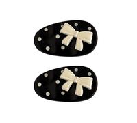 1pair Bella Polka Punti Clip Per Capelli Del Cuore Durabilità Leghe Forcine Stili Dolci Forcine Per Le Donne E Le Ragazze