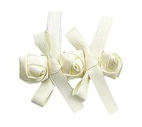 1pair Bowknot Forcine per capelli Hot Girl Rose & Bowknot Hair Make Up Clip per capelli per le donne coda di cavallo Clip per capelli