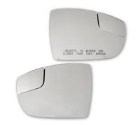 1Pair Car Side Rear View Mirror Glass Fit For Ford Focus 2012-2018