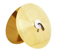 1Pair Crash Piatti Strumenti A Percussione Professionale Lega Multiuso In Ottone Band Ensemble Ensemble Ensemble Enduring Brass Band