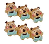 1pair Del Fumetto Resine Clip di Capelli Bella Animale Modello di Capelli Mollette Per Bambini Tornante Per Abiti Di Tutti I Giorni Elastico Clip Di Capelli
