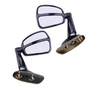 1pair Engine Hood Blind Spot Rearview Mirror Wide Angle Mirror for Cars Pickup