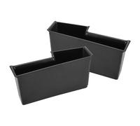 1pair Front Door Storage Box Organizer Tray Container Bin Fit for Ford Maverick