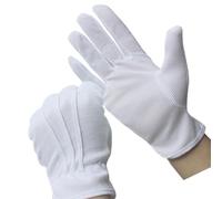 1PAIR Gioielli Fotografia Guanti Gioielli Protettivi Mettini Sofisticati Per Le Politiche Waiters Driver Unisex White