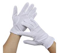 1PAIR Gioielli Fotografia Guanti Gioielli Protettivi Mettini Sofisticati Per Le Politiche Waiters Driver Unisex White