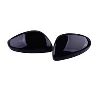 1Pair Gloss Black Wing Mirror Cover Cap Caso Adatto per Peugeot 208 2008