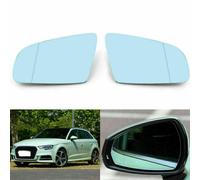 1Pair Laterale Retrovisore Vetro Specchietto Blu per Audi A4 B6 B7 A6 C6
