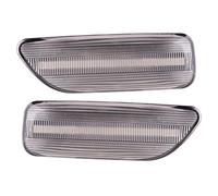 1Pair LED Side Marker Lights Turn Signal Fit For Volvo S60 S80 V70 XC70 XC90