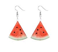1pair Lovely Watermelon Earing Jewellery Women Drop Dangle Ear Studs Accessori per Gioielli Regalo novità Nice Processing