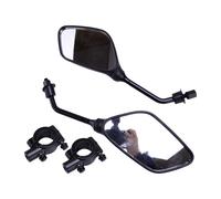 1Pair M8 Rearview Mirrors & Handle Bar Mount Fit for Motorcycle ATV Scooter