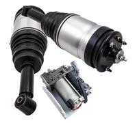 1Pair Rear Air Spring Ammortizzatore Left & Right + 1 PC Sospensione Pompa del compressore d'aria per Land per Rover LR3 LR4 RPD000308 RPD000309 Sospensione pneumatica puntone