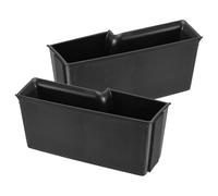 1pair Rear Door Storage Box Organizer Tray Container Bin Fit for Ford Maverick