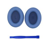 1Pair Replacement Skin Ear Pads Earcups For SonoFlow Headsets Earpads Earmuff Cushion Noise Isolation Cups Protein(Blue)