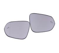 1pair Side Heated Blind Spot Convex Rearview Mirror Glass Fit For Lexus RX NX