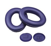1Pair Soft Proteine In Pelle Earpads Per QC35 Cuffie Cuscini Copertura di Ricambio Paraorecchie Caso Protettiva In Pelle Cuscinetti Dell'orecchio Copertura