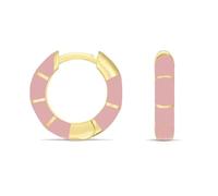 1pair Summer Enamer Orecchini Rotondi Per Le Donne Rotondo Drip Olio Piercing A Forma Di Orecchini Rim, Pietra
