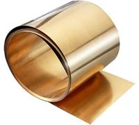 1pc 0,1/0,2/0,3 Mm Lastra di Rame al Berillio C17200 Resistenza alla Corrosione del Piatto di Bronzo al Berillio Materiali Industriali per La Lavorazione dei Metalli, 0.2X100X1000mm